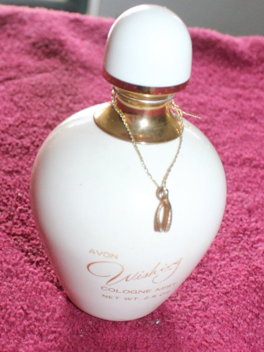 Vintage Avon "Wishing" Cologne Mist bottle
